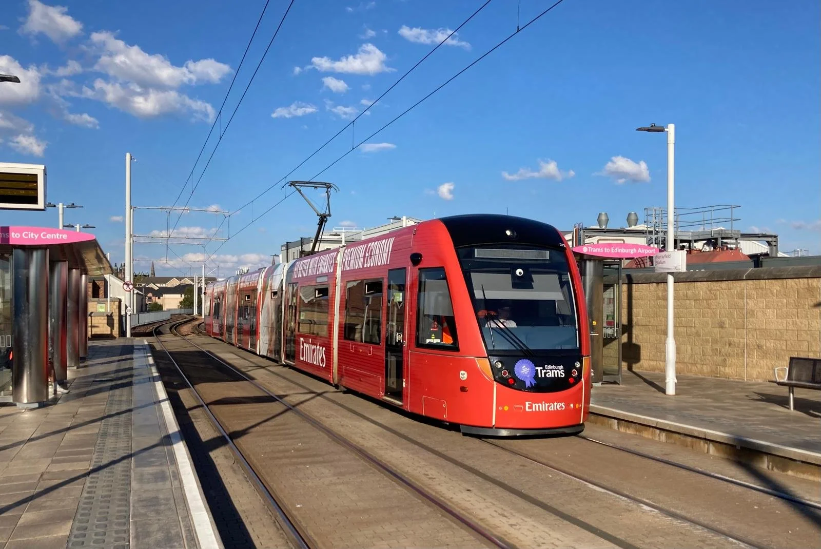 Murrayfield tram stop