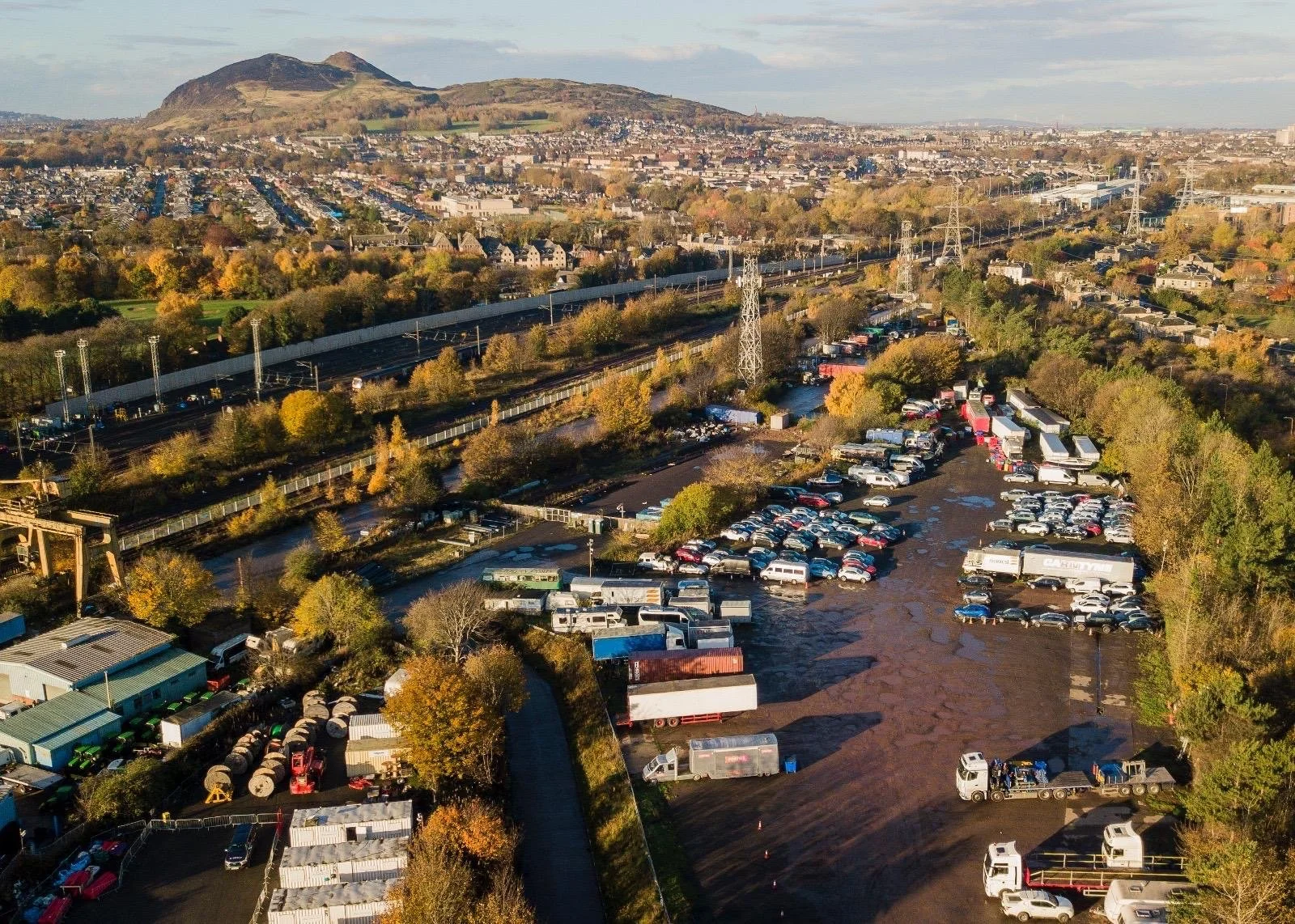 Proposed Portobello station site